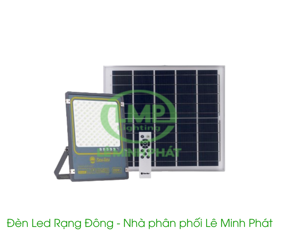 ĐÈN NĂNG LƯỢNG MẶT TRỜI RẠNG ĐÔNG
