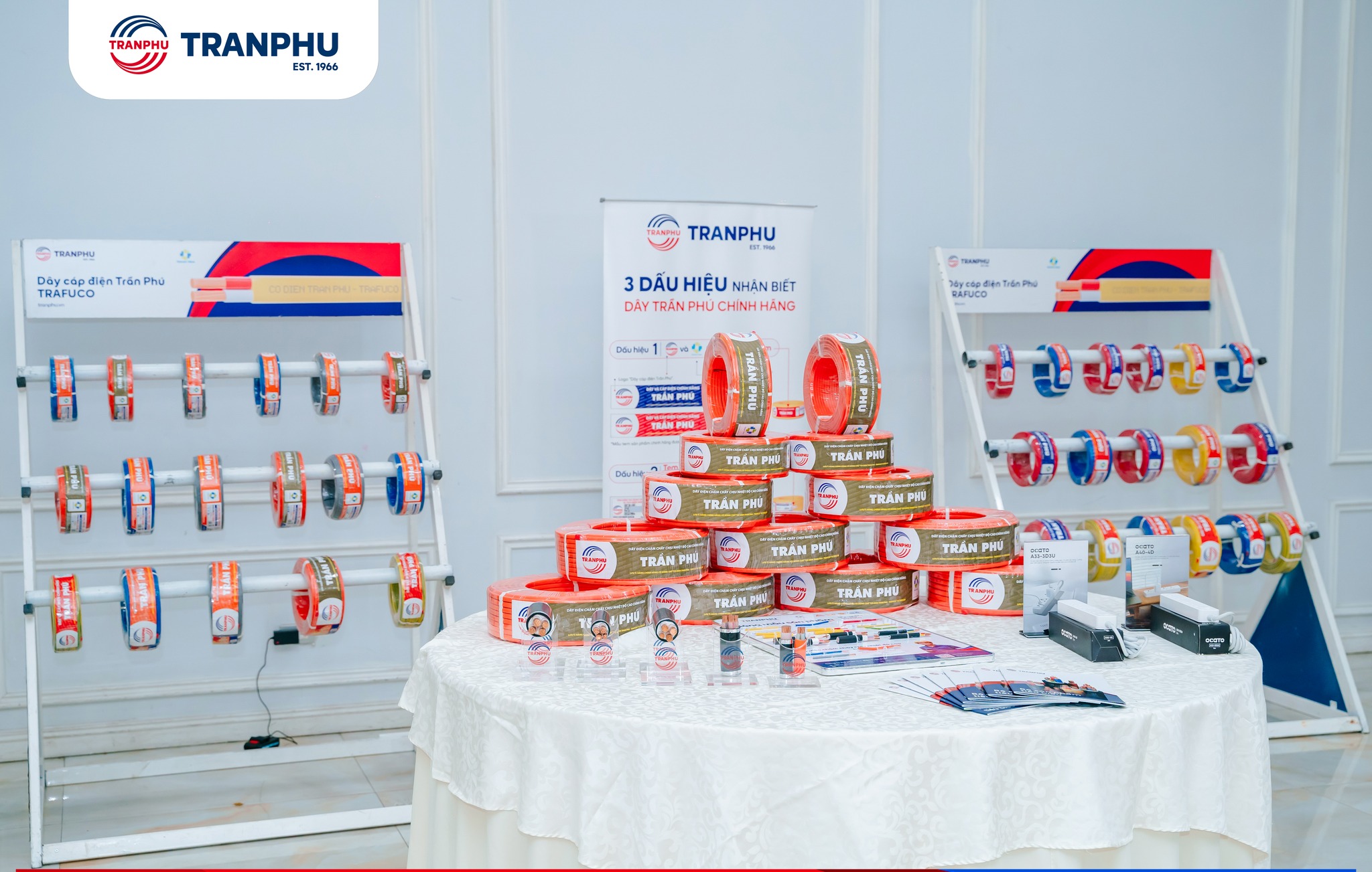 dây cáp điện trần phú