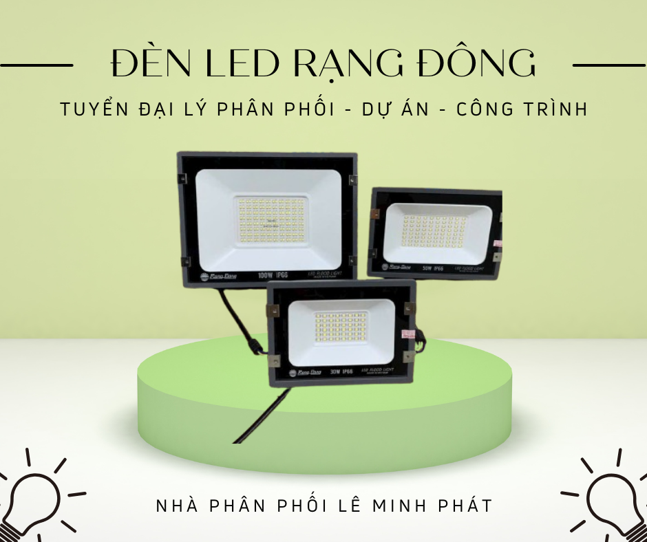 thiết bị đèn rạng đông chính hãng