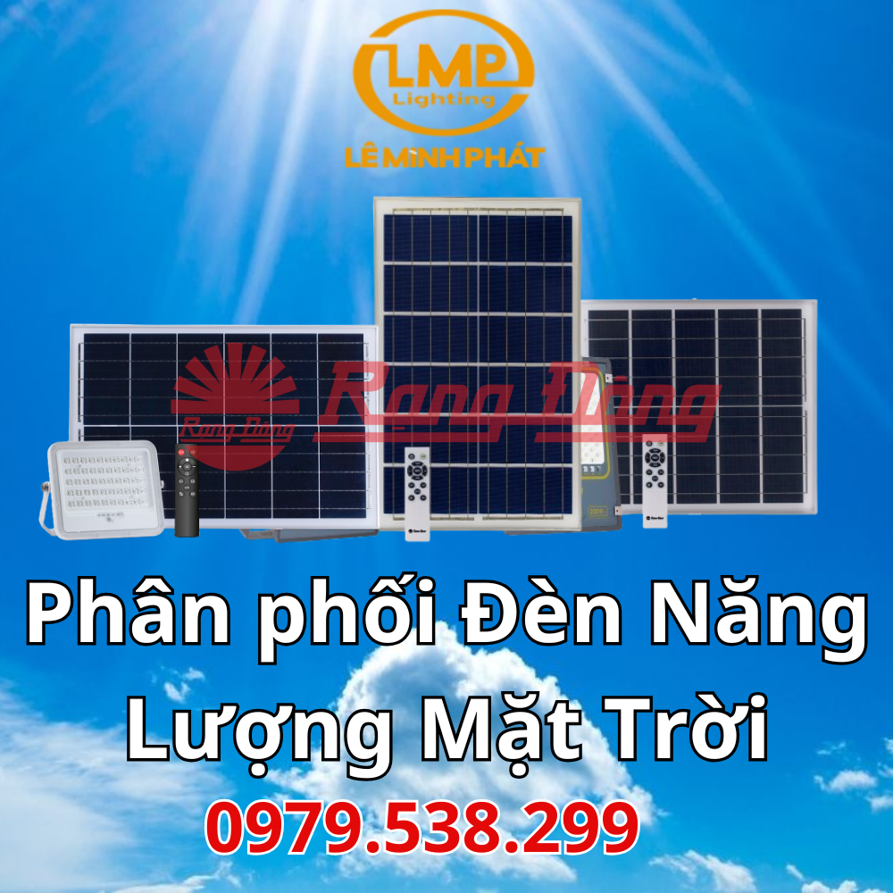 Phân phối đèn năng lượng mặt trời 